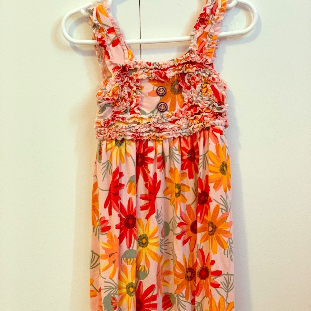 Matilda Jane size 2 floral tank dress